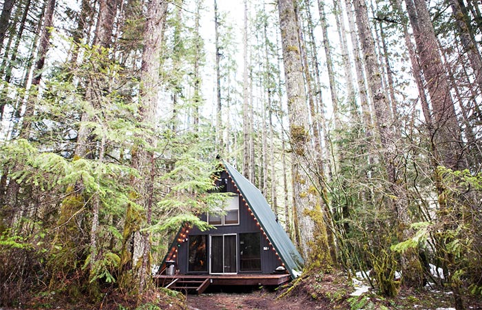 Tye Haus - A-Frame Cabin In The Woods