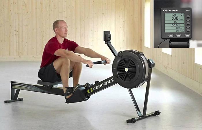 The Concept 2 Model D with the PM5
