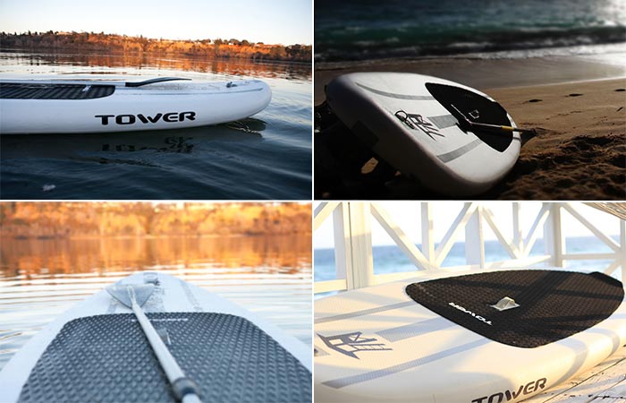 Four Images Of Adventurer Inflatable SUP
