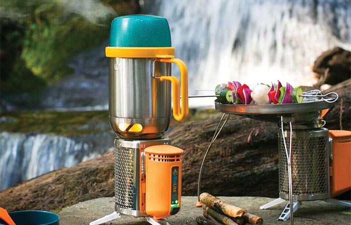 BioLite KettlePot Being Used Outdoors