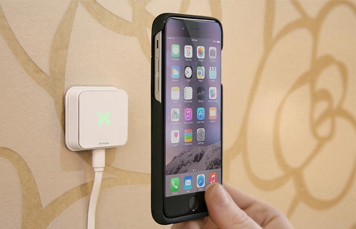 Xvida phone case and wall-mounted charger