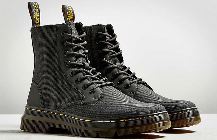 A Pair Of Dr. Martens Combs Nylon Boots