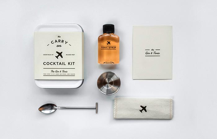 W&P Design Carry-On Cocktail Kits Gin & Tonic