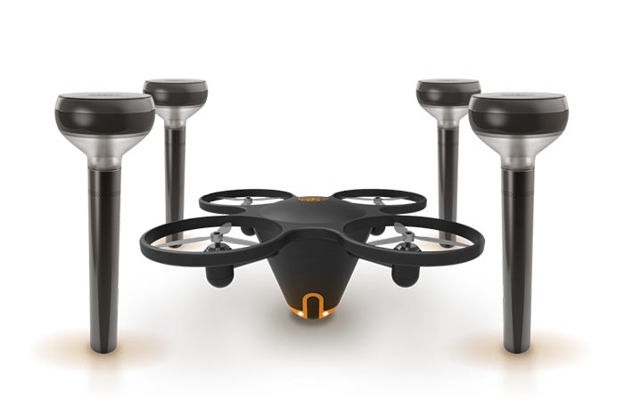 Sunflower Home Awareness System drone with lights