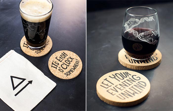 Cognitive Surplus wine and beer glasses
