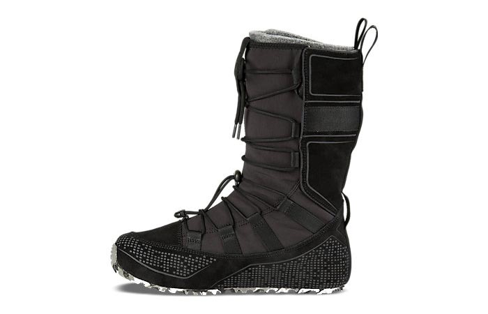 a snow boot from the side