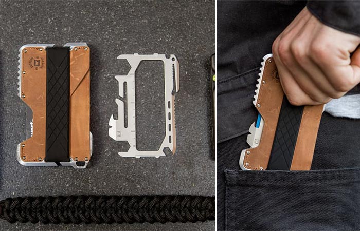 two images of Dango Tactical Wallet