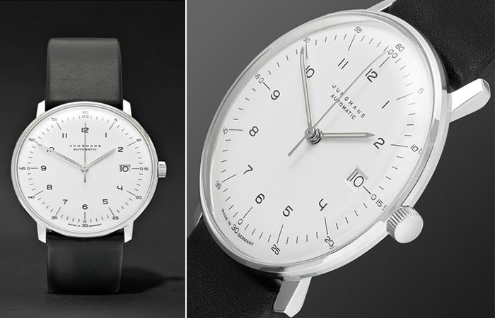 Two different views of the Junghans Max Bill Automatic