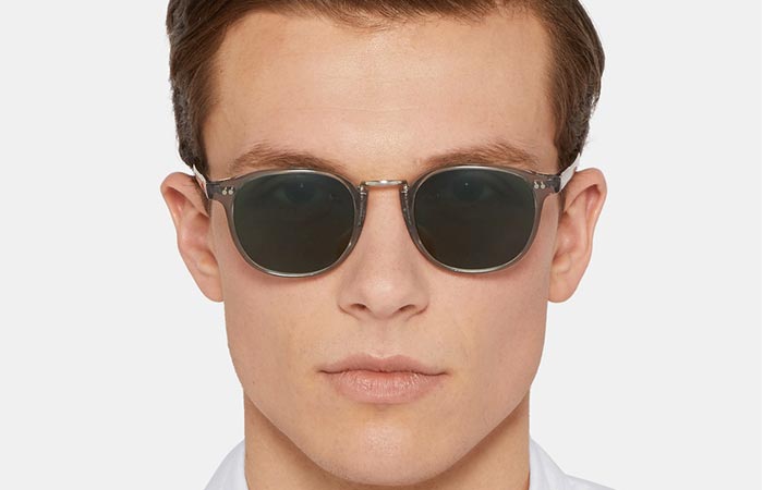 Man wearing the Cutler & Gross Sunglasses