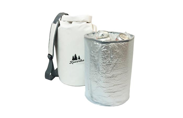 Dry Bag Cooler with cooler partition