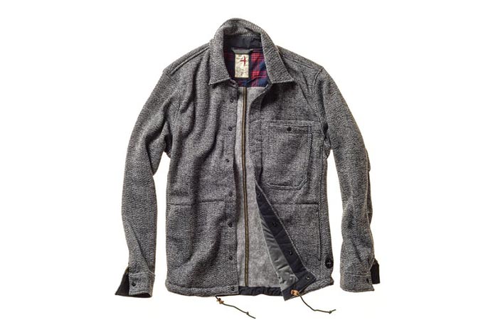 Relwen Tweed Snap CPO Jacket