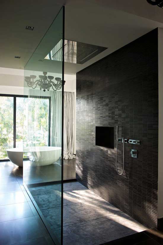Glass Bathroom Design