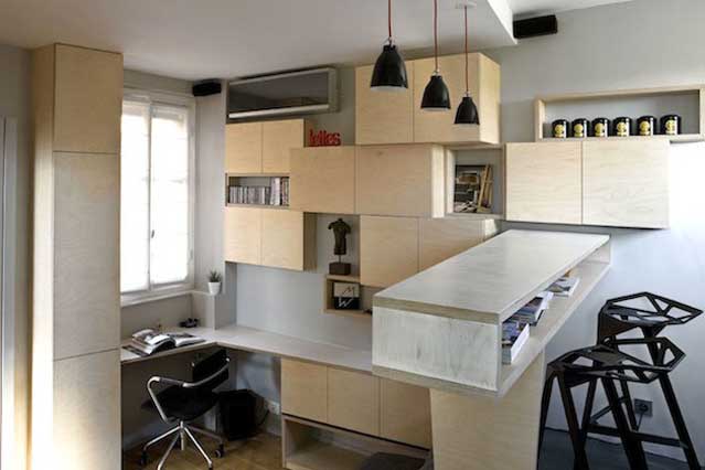 Micro Apartment in Paris
