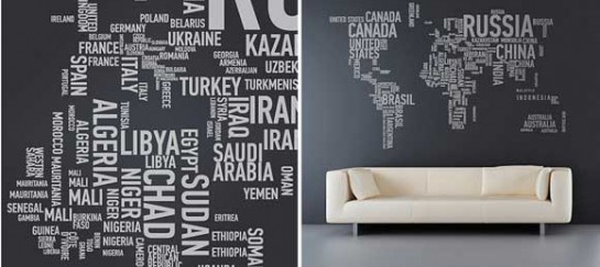 A DIFFERENT WORLD WALL STICKERS
