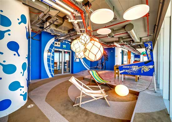 Google Tel Aviv Game Room