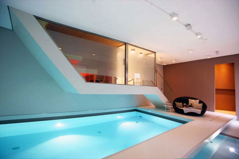 Pool in the Das Stue Hotel
