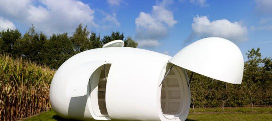 blob VB3 Mobile Living Pod by dmvA Architects