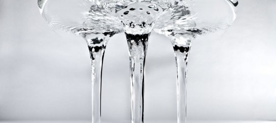 Liquid Glacial Coffee Table by Zaha Hadid