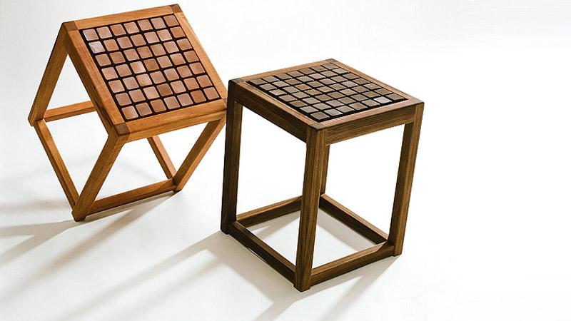 2 SQUAT Therapeutic Seating Wooden Chairs by Martin Rille