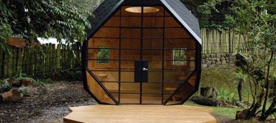 Habitable Polyhedron – A Family Retreat and Garden Office in One
