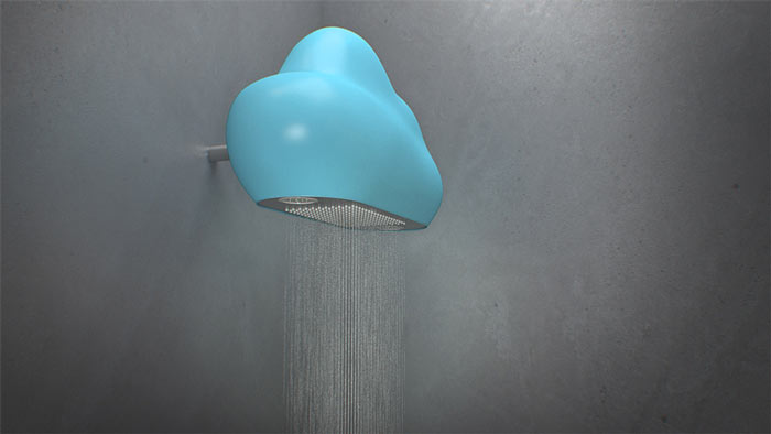 Blue Nube Shower head by Chuan Tey