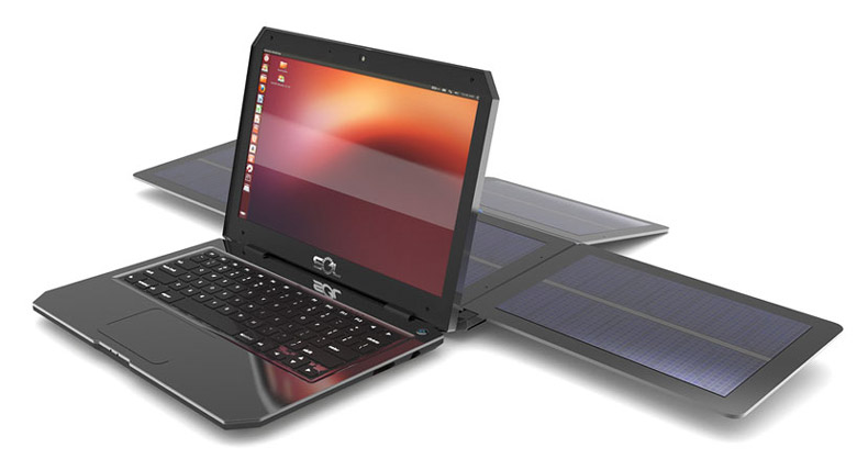 SOL Solar Powered Laptop using Ubuntu Linux by WeWi Jebiga