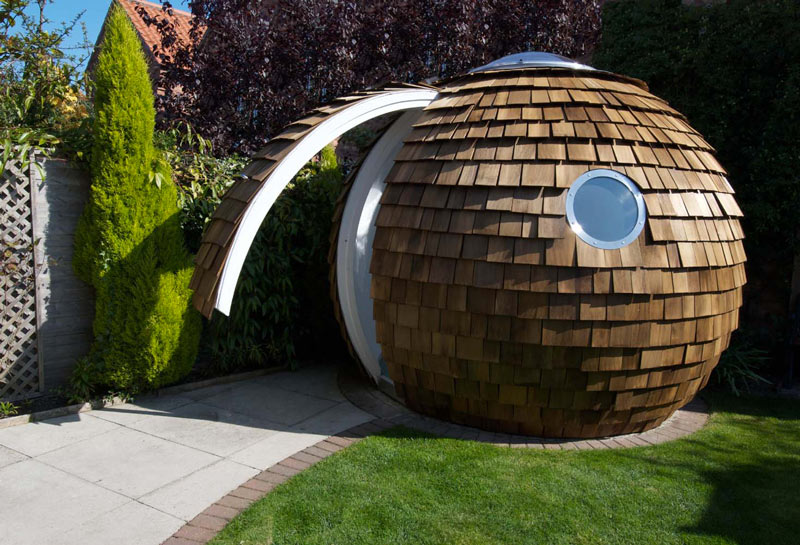 Architecture of The Pod Garden Office by Archipod