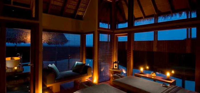 Conrad Maldives Rangali Island Hotel Massage room