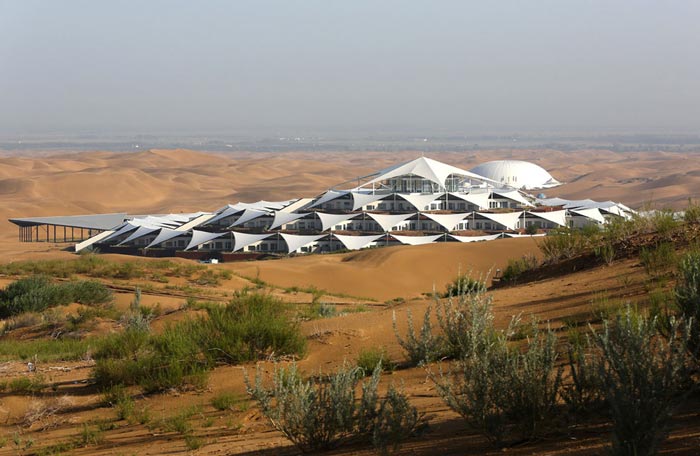 Desert Lotus Resort in Mongolia in the Gobi Desert