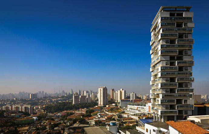 Edificio 360 Degree in Sao Paulo Brazil by Isay Weinfeld