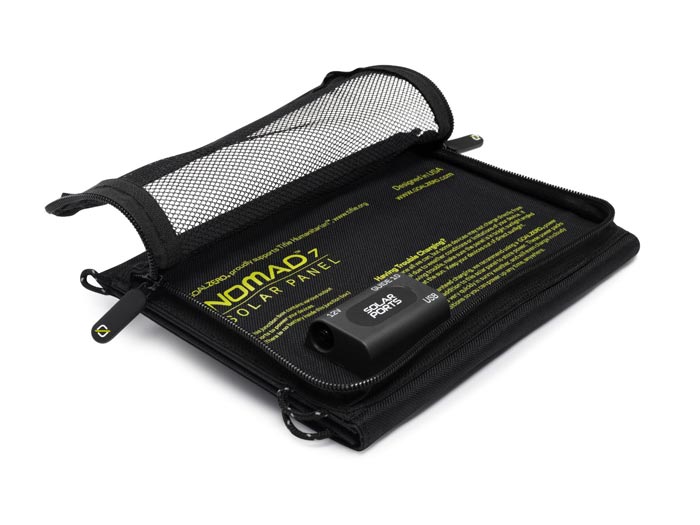 Pouch in the Guide 10 Plus Solar Charging Kit by Goal Zero