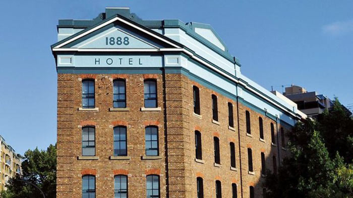 Architecture of the Instagram Hotel - 1888 Hotel in Sydney