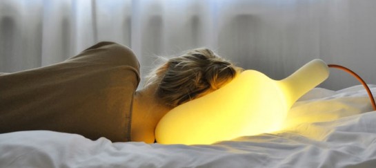 SOFT LIGHT LAMP AND PILLOW | BY SIMON FRAMBACH