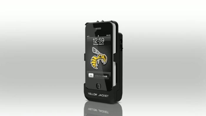 iPhone Stun Gun Case and Emergency Charger by Yellow Jacket