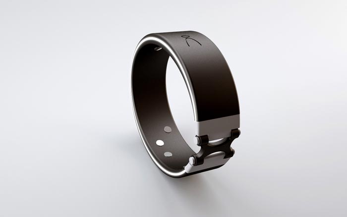 Black Angel Wristband - A Health Fitness Sensor