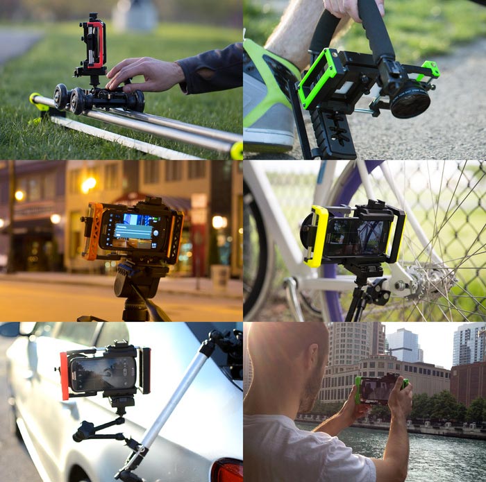 Many uses of the Beastgrip Lens Adpter