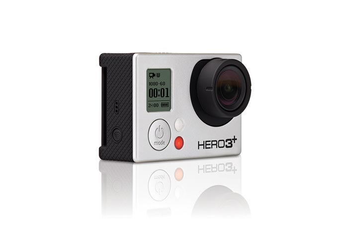 Front view of the GoPro Hero3+ HD Action Camera