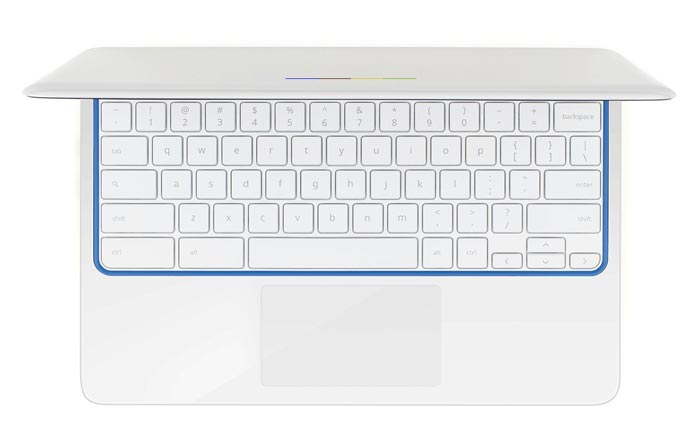 Keyboard of the HP Chromebook 11