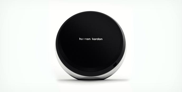Black Harman Kardon Nova Wireless Stereo Speaker System