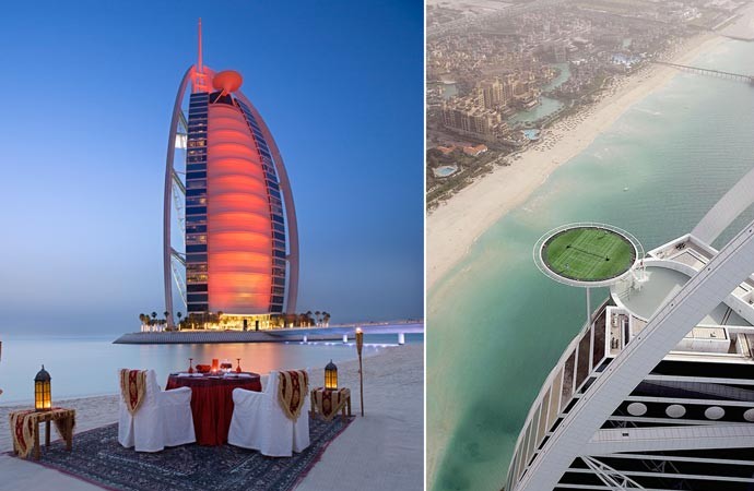 Burj al Arab Luxury Dubai Hotel