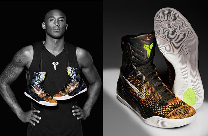 Kobe Bryant and the Nike Kobe 9 Elite Basketball Shoes