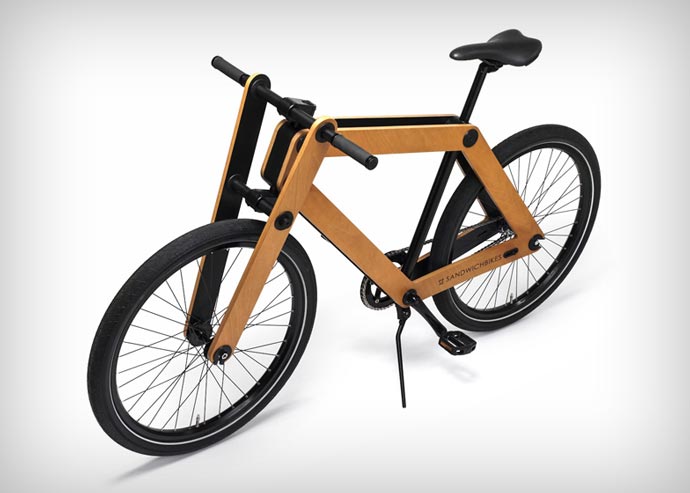 Sandwichbike Wooden Bicycle