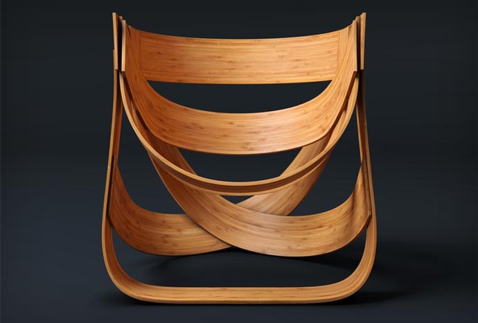 Woven Bamboo Chair 4