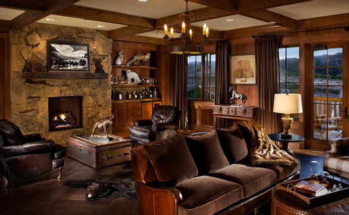 Brush Creek Lodge interior