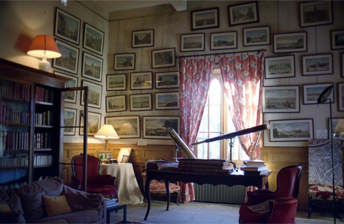 Room at Chateau De Flaugergues