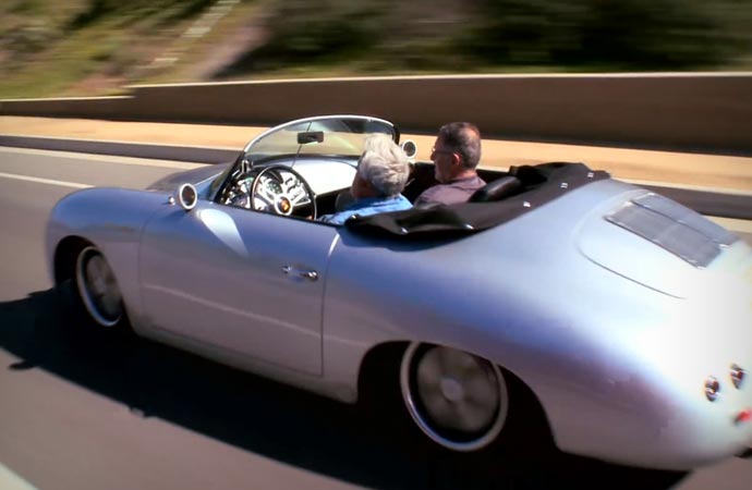 Porsche 356 Outlaw on the road