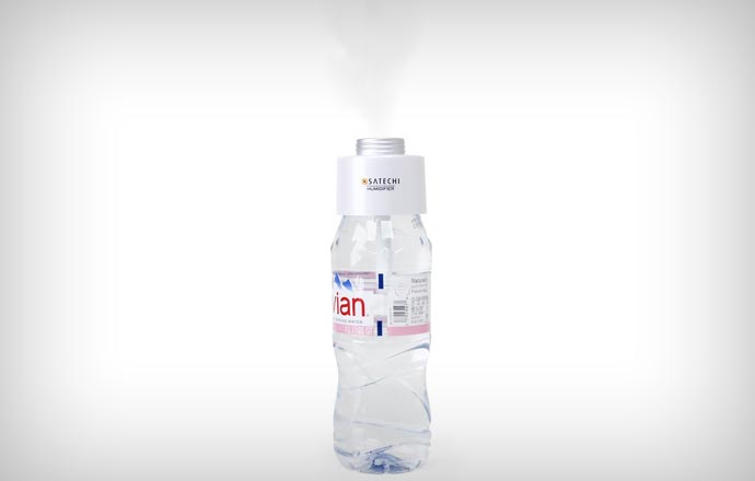Water bottle humidifier 