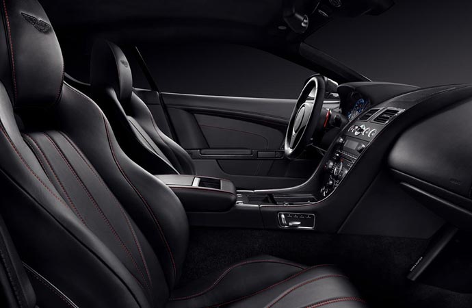 Inside the Aston Martin DB9