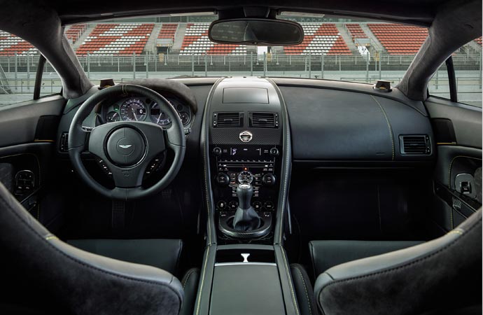 Aston Martin N430 inside