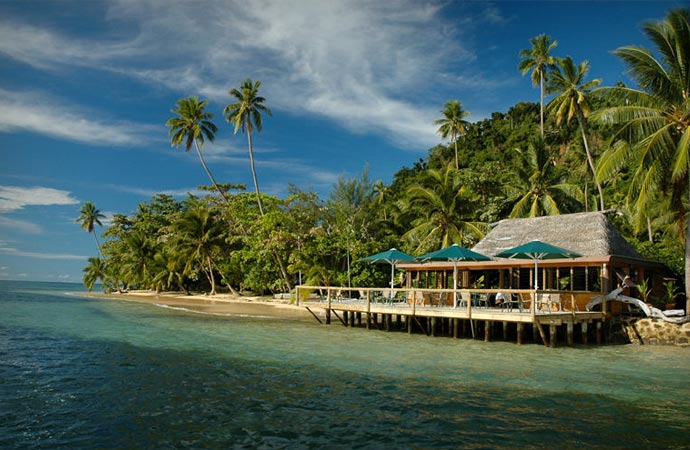Matangi resort in Fiji